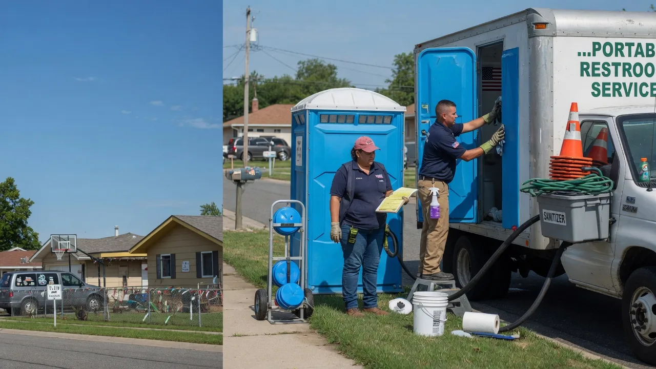 Portable Toilet Rental in Tolono, IL near me